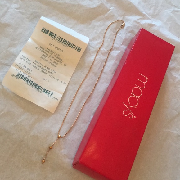 14K gold gorgeous necklace. Never been worn! - Picture 3 of 8